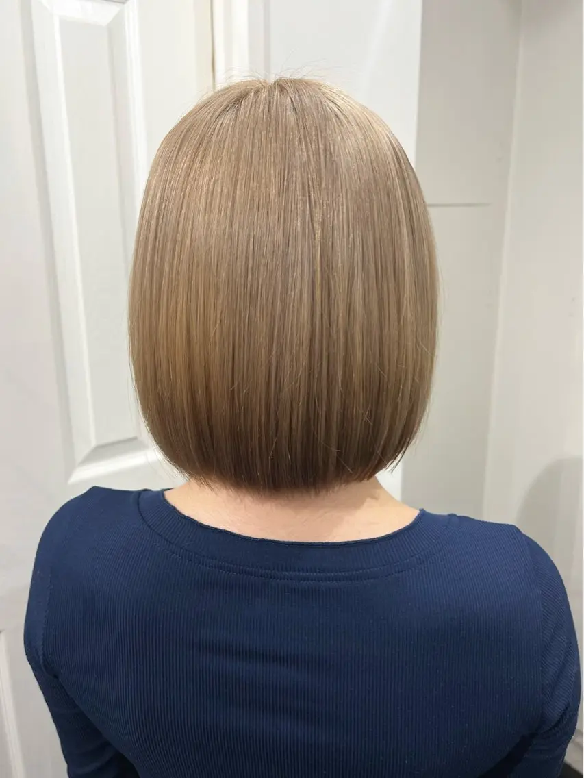 ショート ヘアカラー トリートメント ヘアセット ♱地雷カラー♱ウルフ ♱ 藍衣 ♱のヘアスタイル