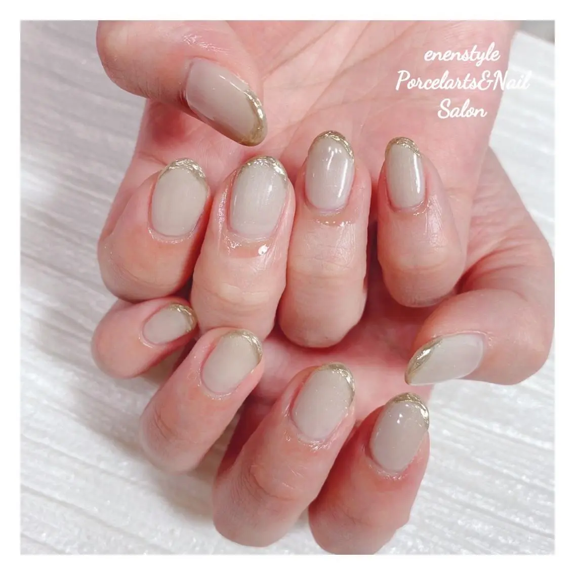 ミディアム ネイル 🐾enen style 🐾のネイルデザイン