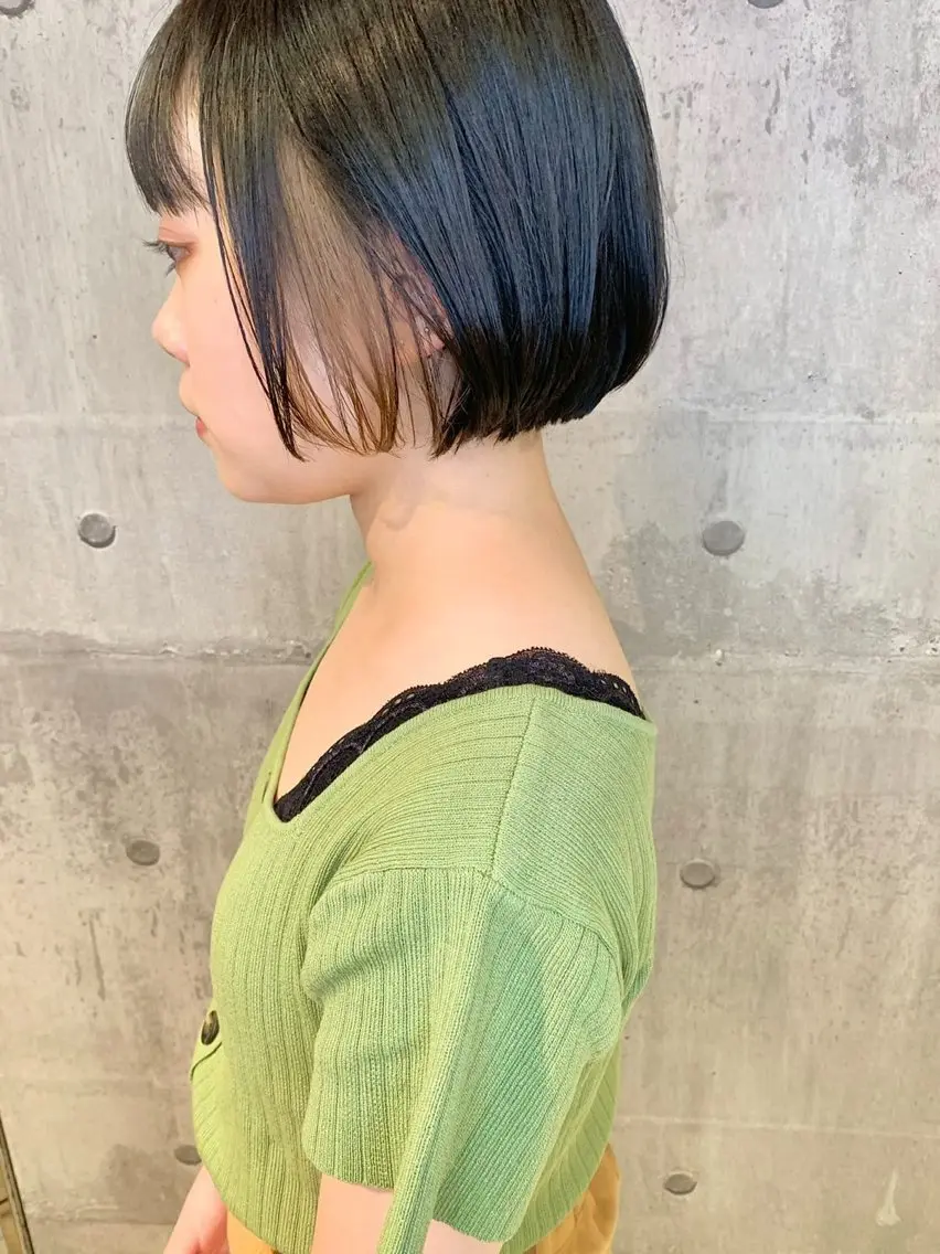 インナーカラーの写真
