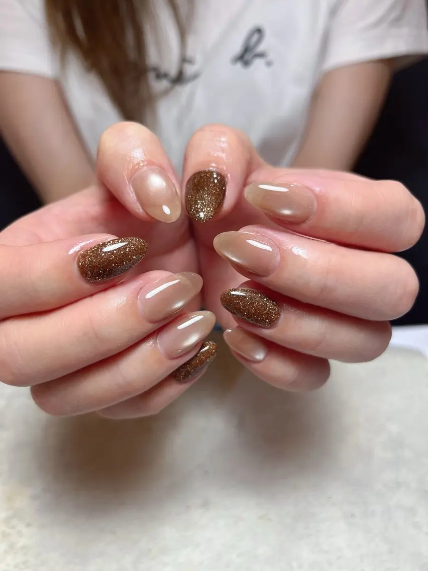 ネイル フラッシュネイル マグネットネイル ハンドネイル r.nailBY α 大阪福島区/岸本🧸のネイルデザイン