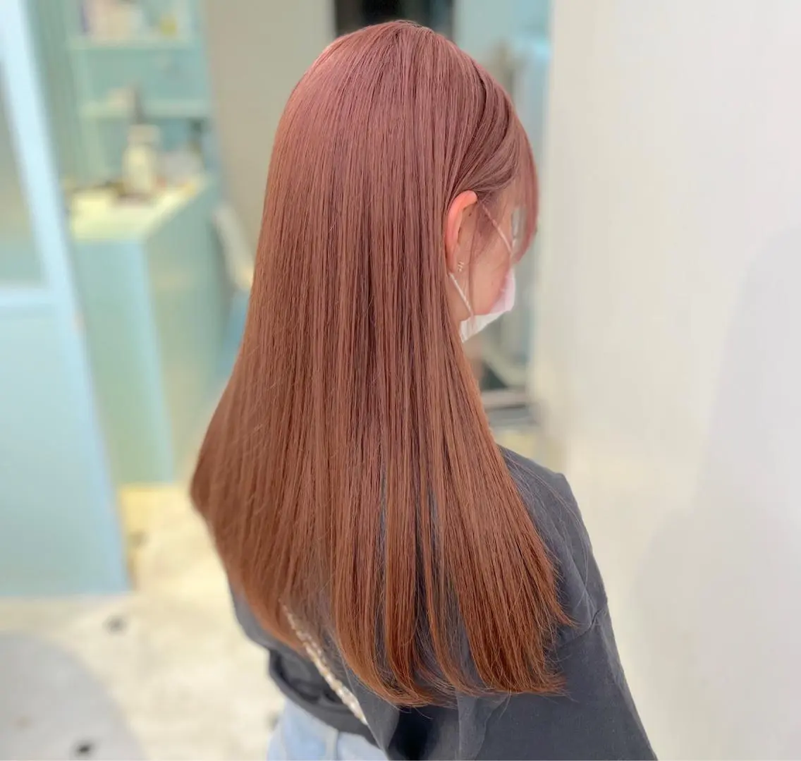 セミロング カラー ヘアアレンジ 愛されカラー🩷 はるなのヘアスタイル