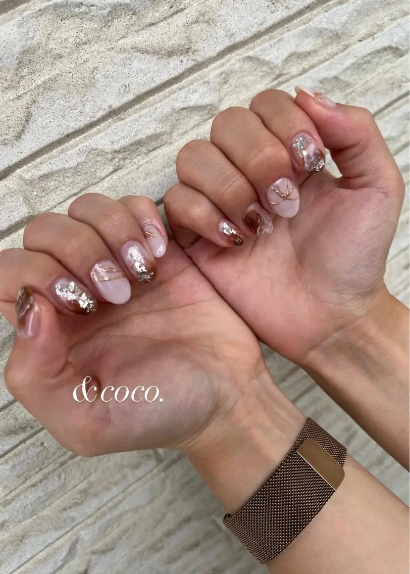 ネイル ジェルネイル ハンドネイル ＆ coco.のネイルデザイン