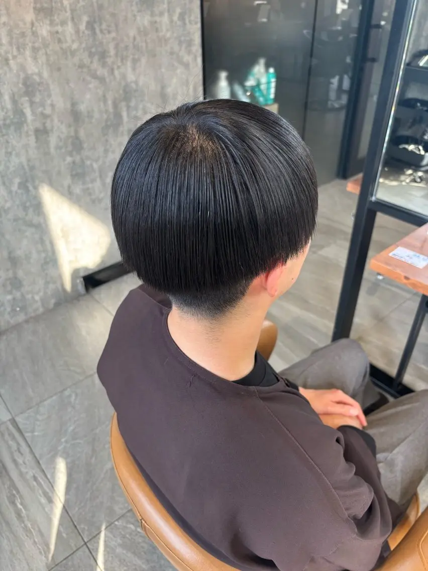 メンズ 縮毛矯正 earth中野山店 西尾　乃朱のヘアスタイル