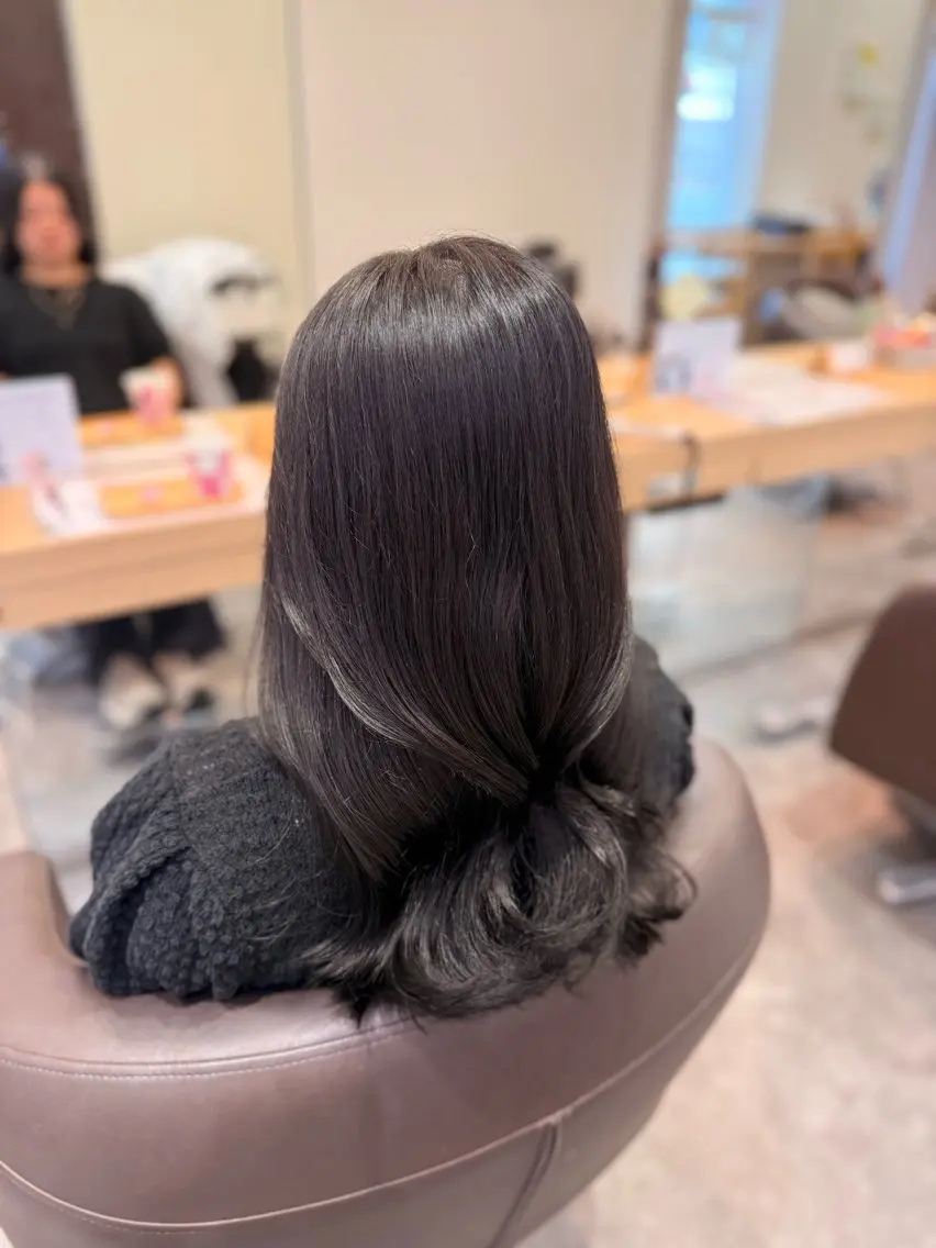 ミディアム カラー 透明感カラー ヘアカラー トリートメント 大人艶髪 ミサワのヘアスタイル