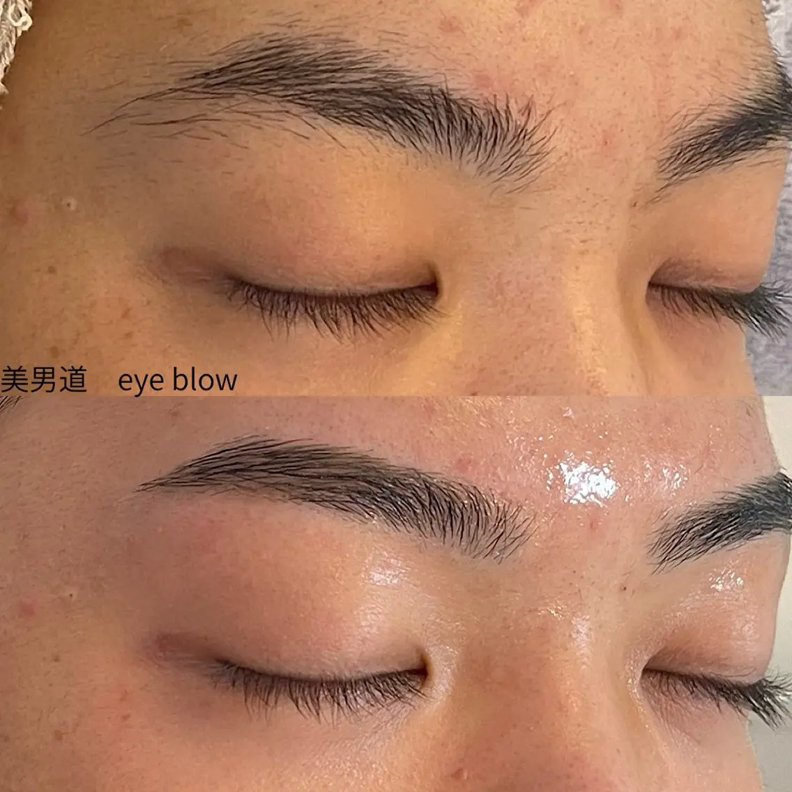 メンズ アイブロウ ワックス脱毛 眉カット BINANDO 桑原の眉毛・アイブロウイメージ