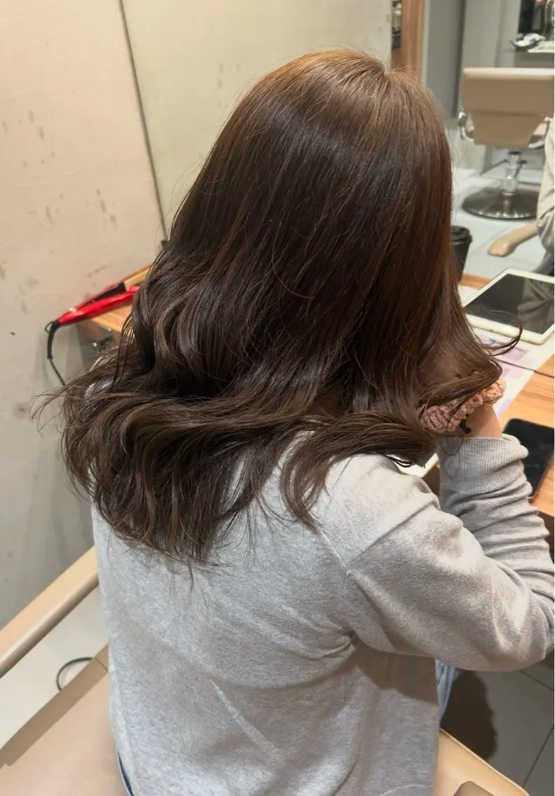 カラー さや/透明感カラー /モデル募集中⭐️のヘアスタイル