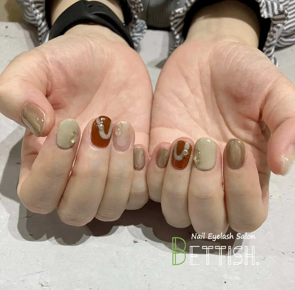 ネイル ニュアンスネイル ハンドネイル BETTISH. KUMIKO☺︎︎のネイルデザイン