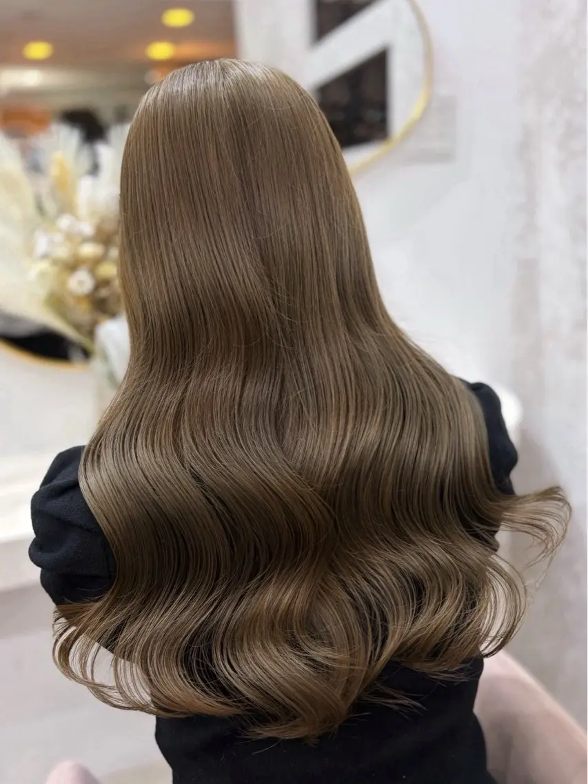 カラー ゆめな/ヘアセット /ワンカラー💗🫧のヘアスタイル