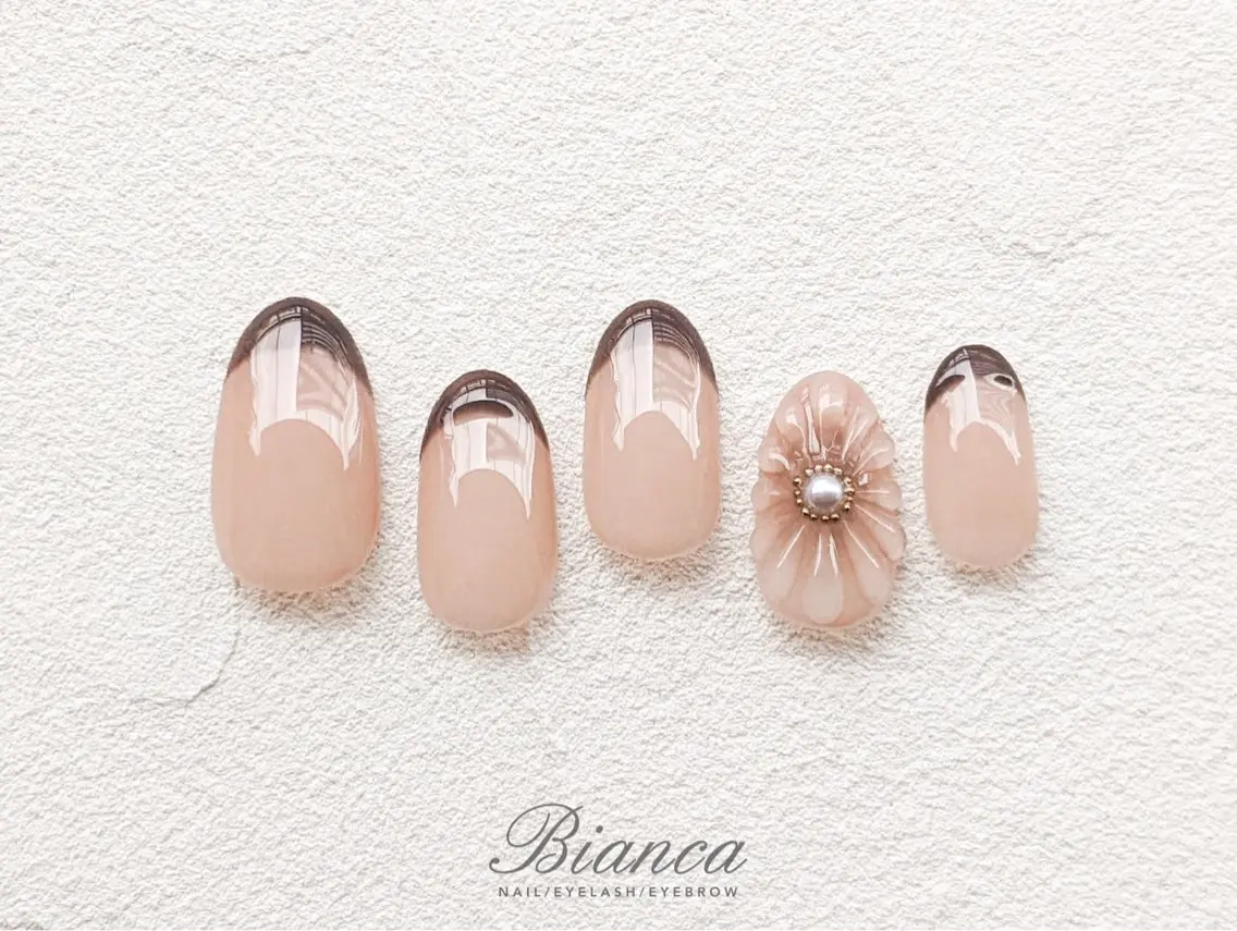 ネイル ハンドネイル Bianca栄店 みさとのネイルデザイン