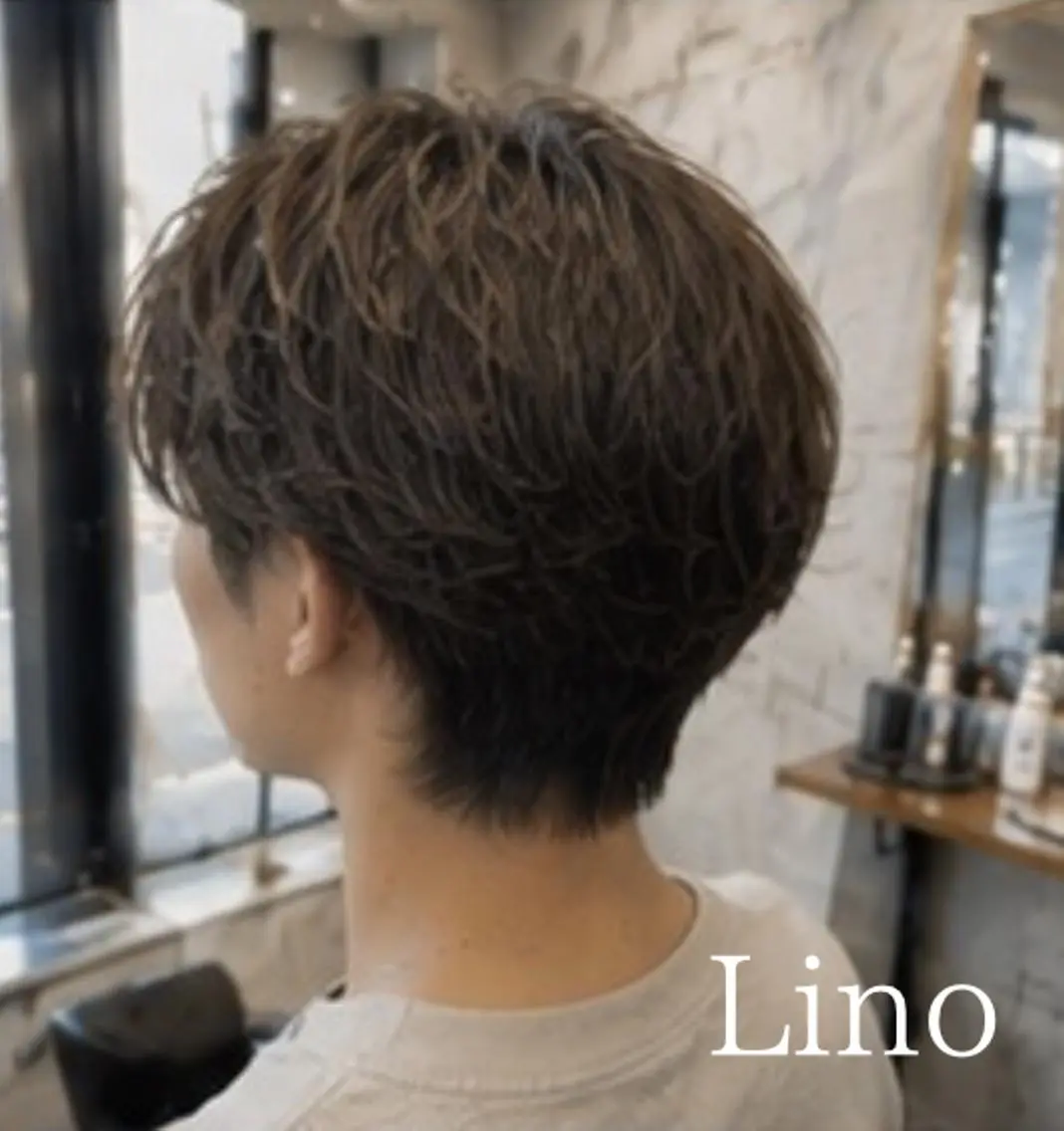 メンズ Lino 深井駅前店のヘアスタイル