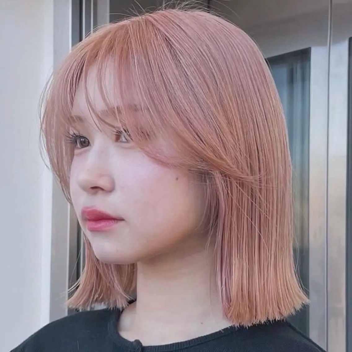 🌸メンテナンス🌸顔周りカット✂️+艶カラー🫧+ナノスチーム保湿TR✨の写真