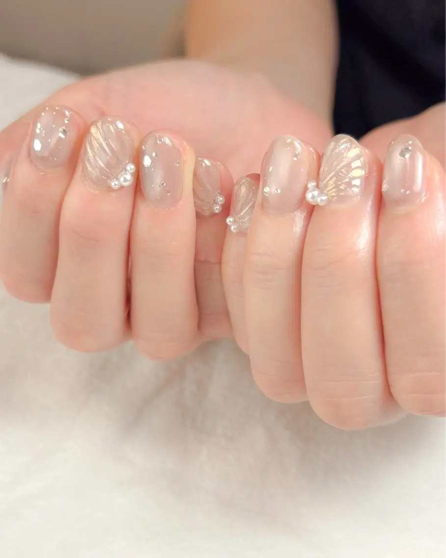 ネイル ハンドネイル Luce nail 🫧なるみのネイルデザイン
