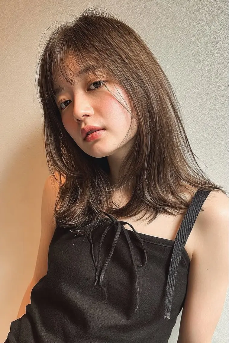 ミディアム ヘアカラー トリートメント 【透明感カラー】💠 TETSUのヘアスタイル