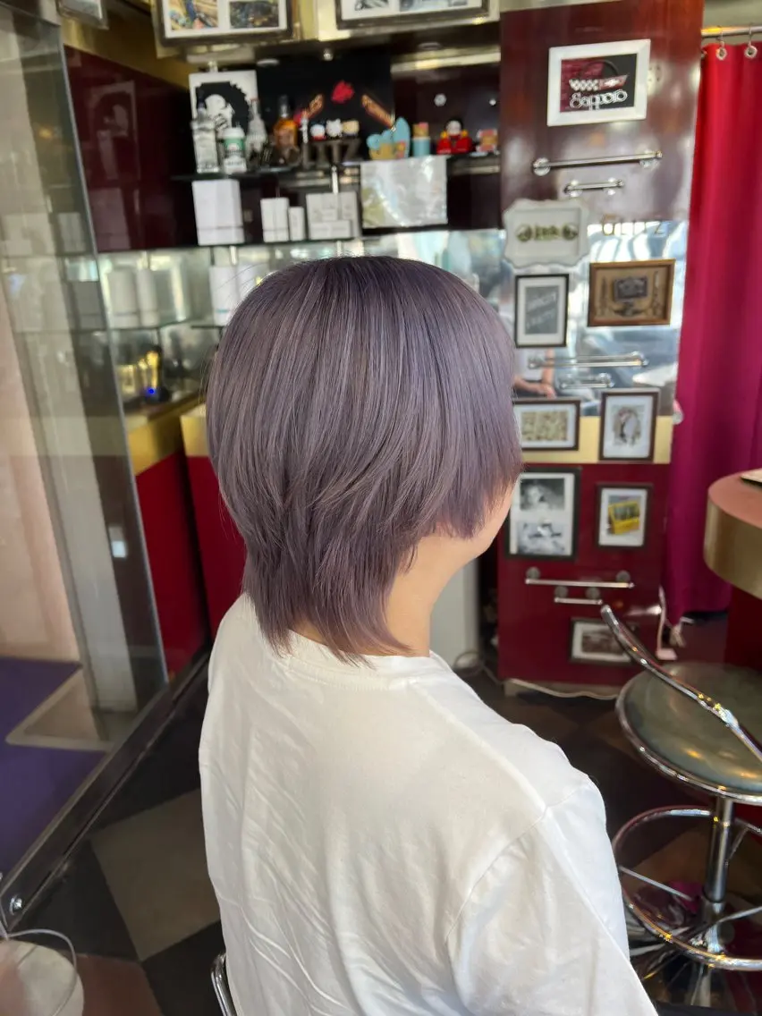 ショート カラー ヘアカラー 横浜カラーパーマ 特殊/ 平林侑馬のヘアスタイル