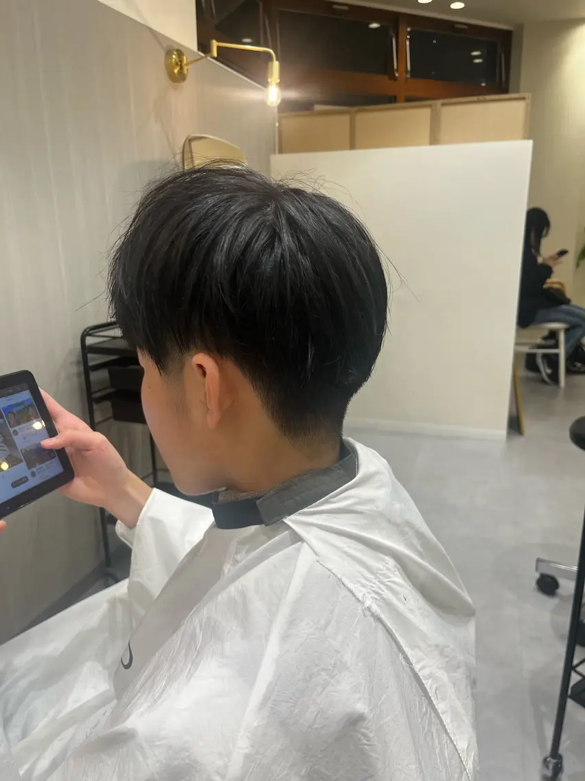 メンズ 明石 咲桜花のヘアスタイル