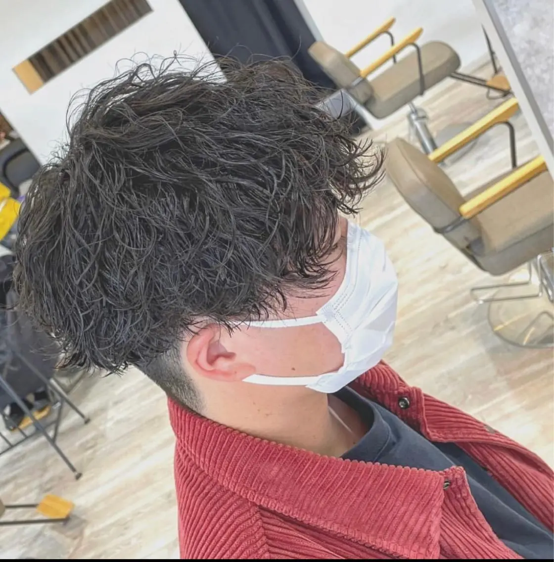 ショート パーマ スパイラルパーマ 木下 マサキのヘアスタイル