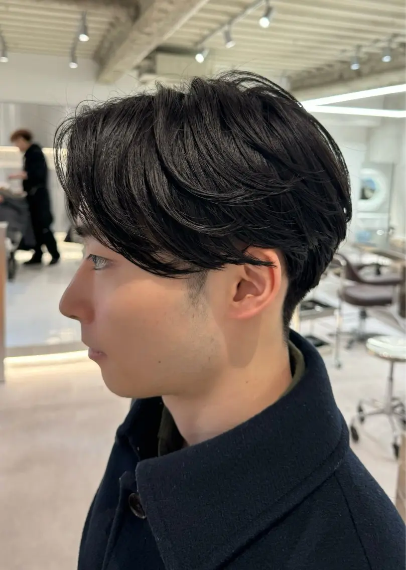 パーマ メンズ メンズ特化ニュアンス パーマ RYOのヘアスタイル