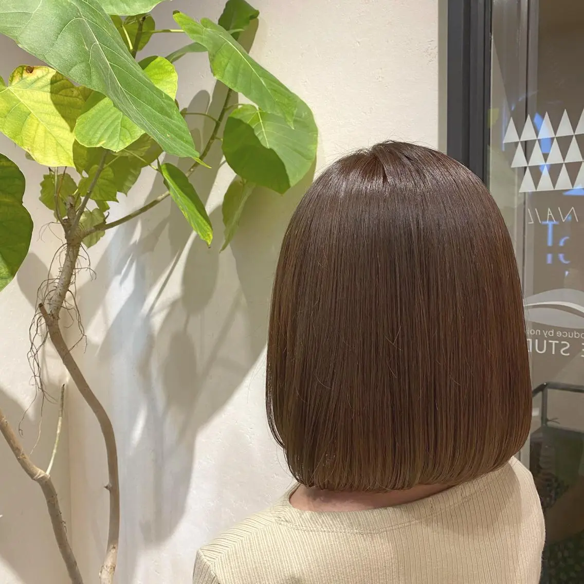 ミディアム ボブ 韓国ヘア🕊村上 ののこ🕊のヘアスタイル