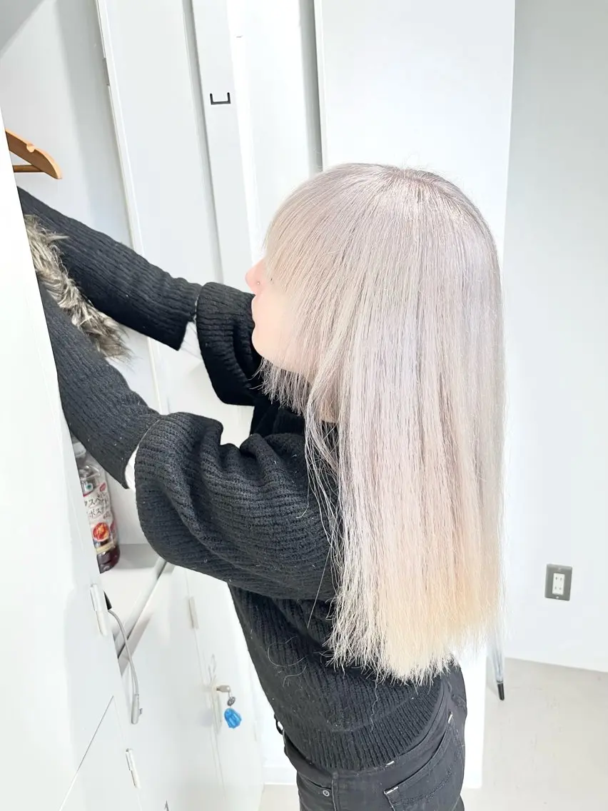 セミロング ヘアカラー トリートメント 《店長》欧米風/ﾃﾞ ｻﾞｲﾝNO.1/雅のヘアスタイル