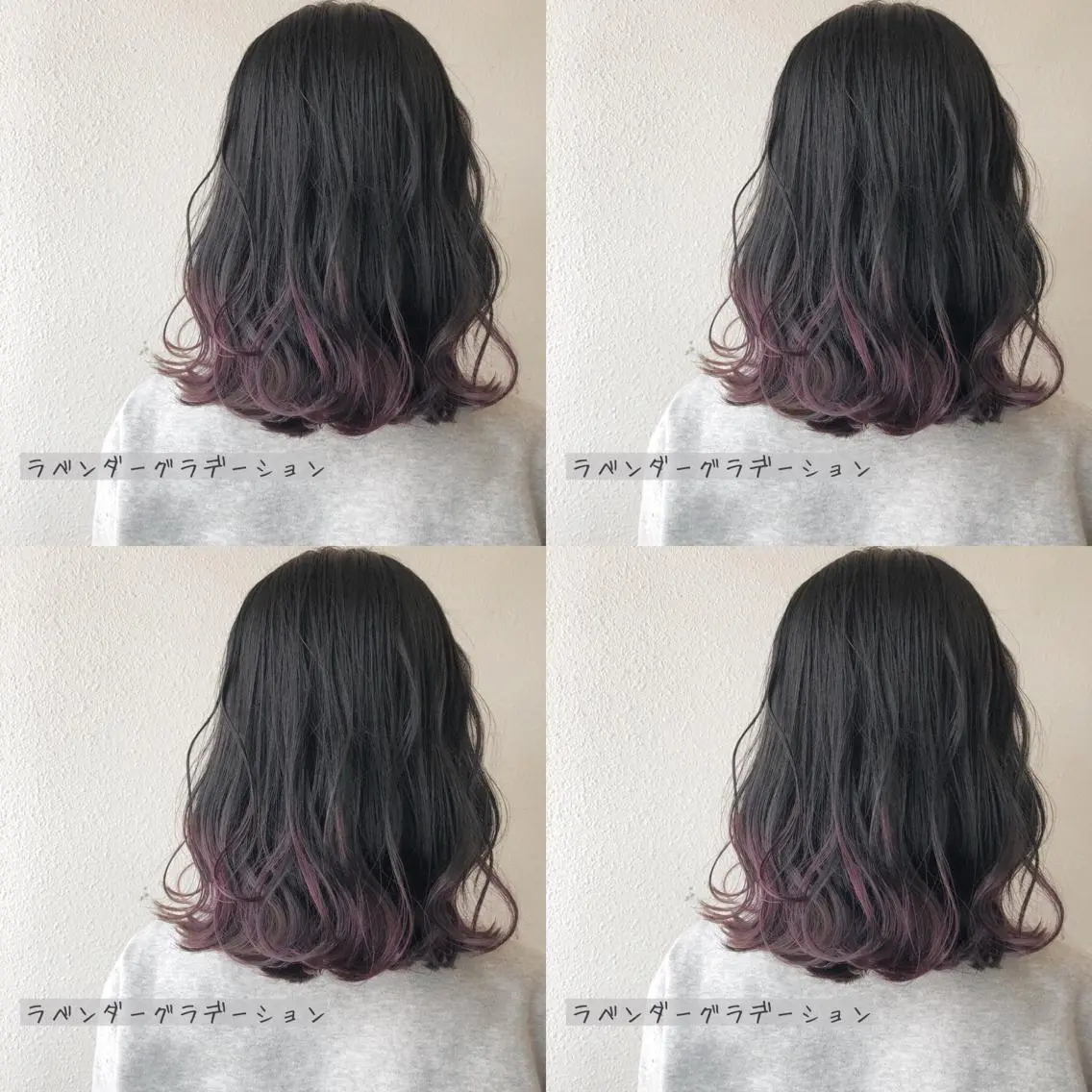 セミロング カラー ブリーチ あさだ しゅうたろうのヘアスタイル