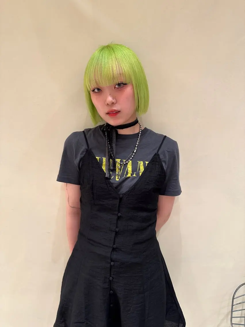 ショート カラー ブロンド 似合わせ特化美容師 梅田/KOUTAのヘアスタイル