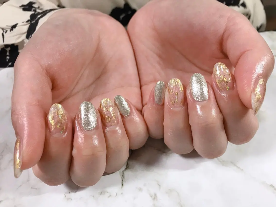 ネイル クリアネイル kikinail 溝の口のネイルデザイン