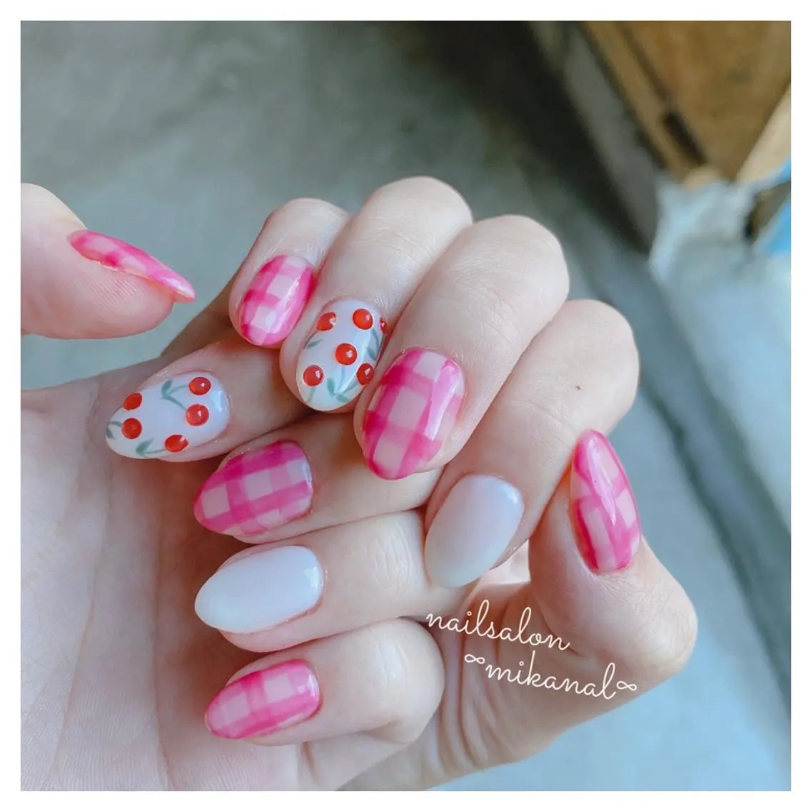 ネイル ハンドネイル nailsalon ∞ ﾐｶﾅﾙ ∞のネイルデザイン