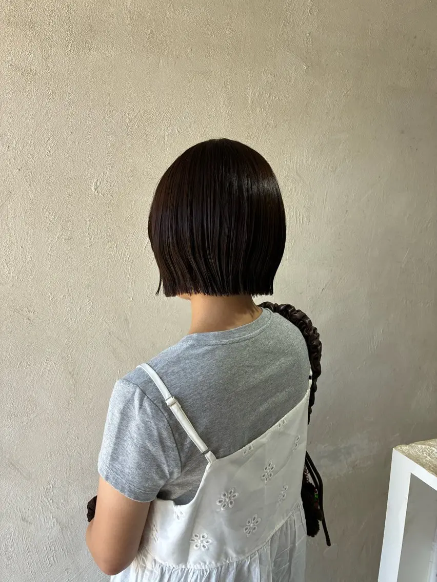 ショート カラー カット ヘアカラー トリートメント Yucca/ モモコのヘアスタイル