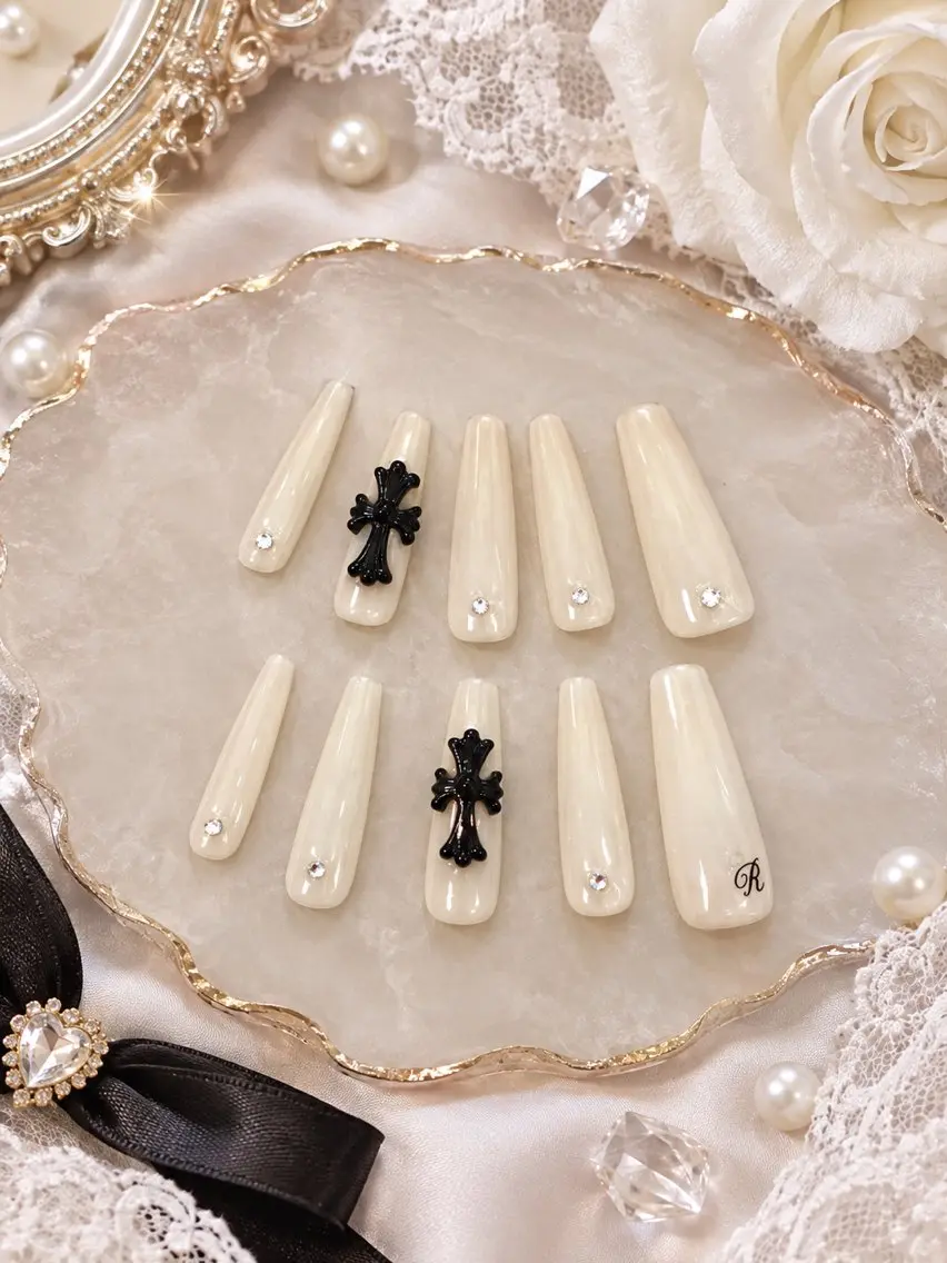 ネイル ストーンネイル ハンドネイル nail salon AIのネイルデザイン