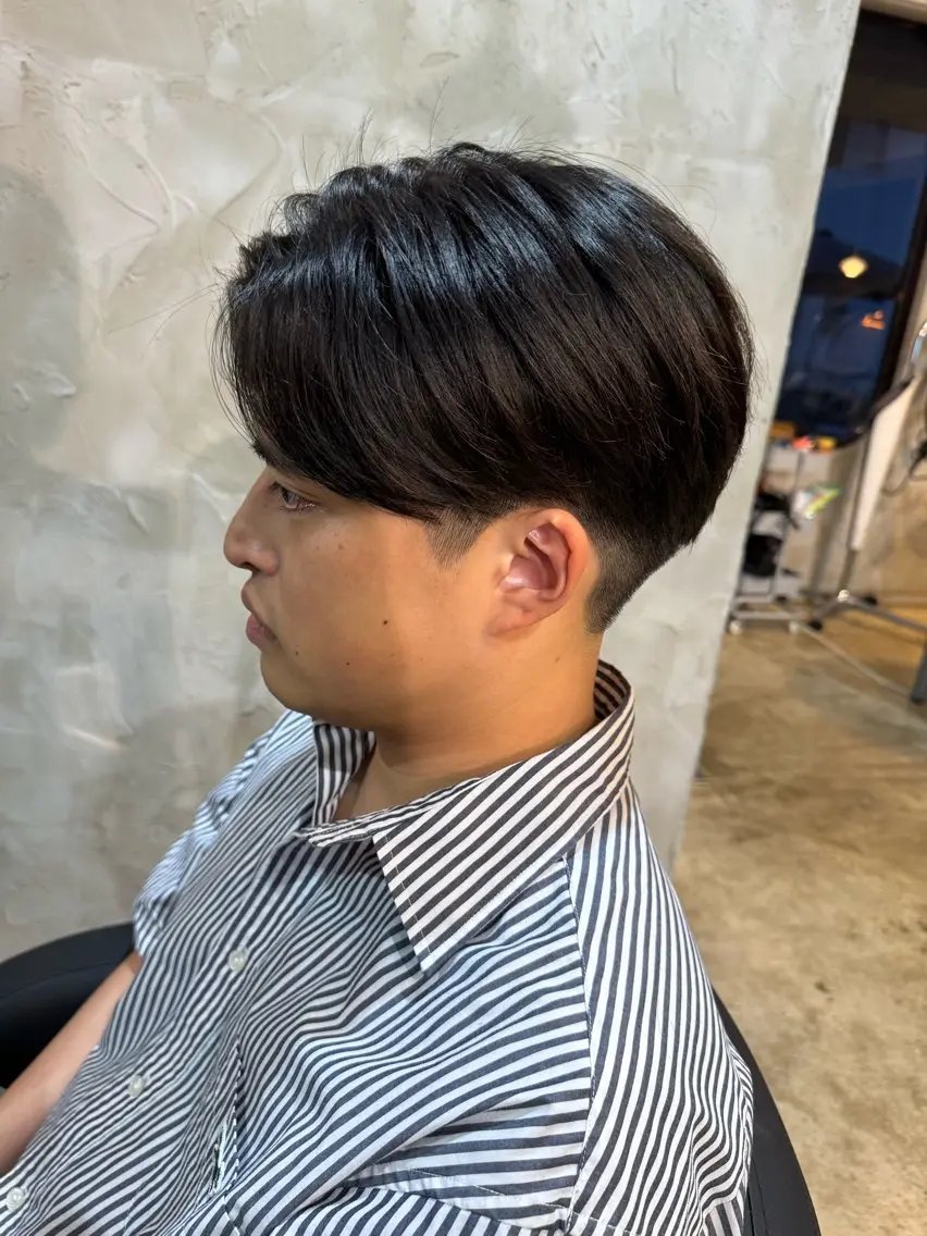 カット+ポイントパーマの写真