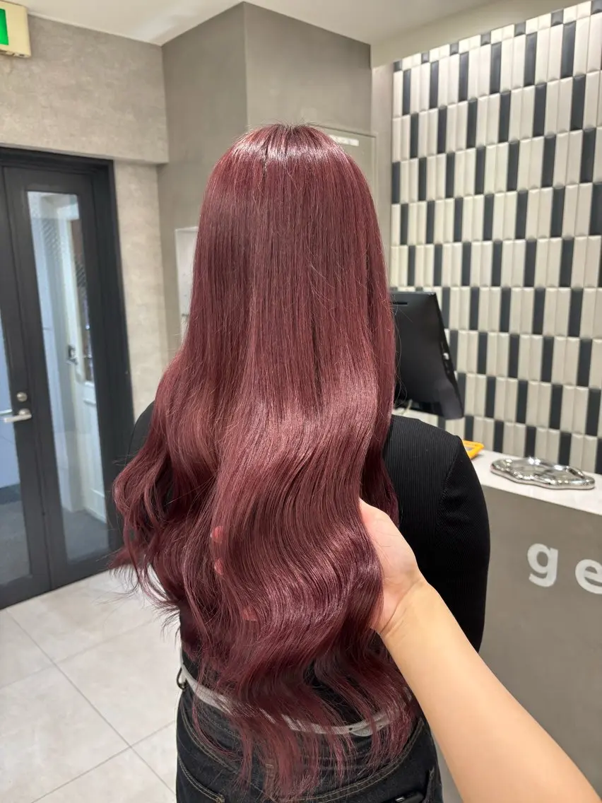 ロング カラー ヘアカラー トリートメント ほのか./ geepのヘアスタイル