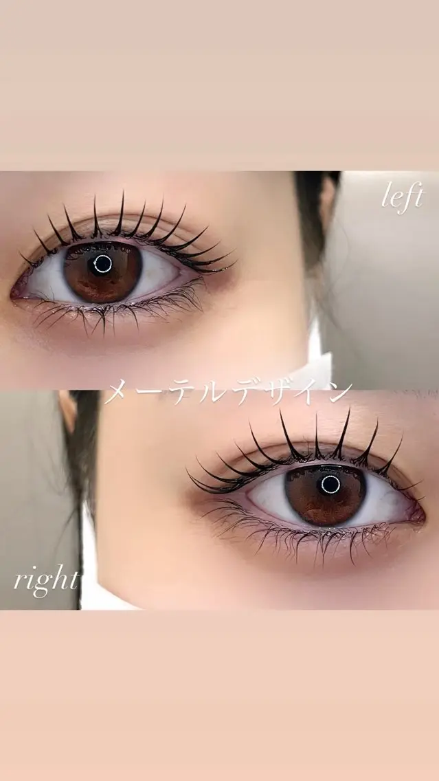 マツエク・マツパ 一重×まつ毛パーマ 眉毛/まつ毛/代官山 アイサロン🌻NAEのマツエク・マツパデザイン