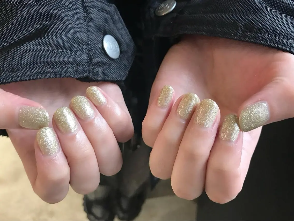 ネイル ラメ(グリッター) ワンカラーネイル ROCCO nailのネイルデザイン