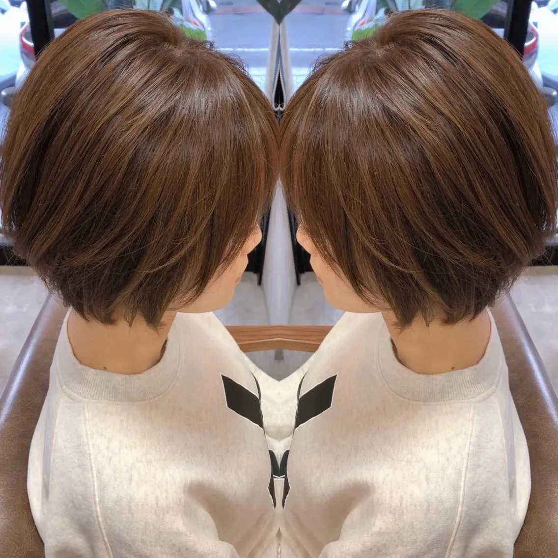 ショート カラー ショートヘア カット ヘアカラー トリートメント RIENSリエンス ✂️木村康二✂️のヘアスタイル