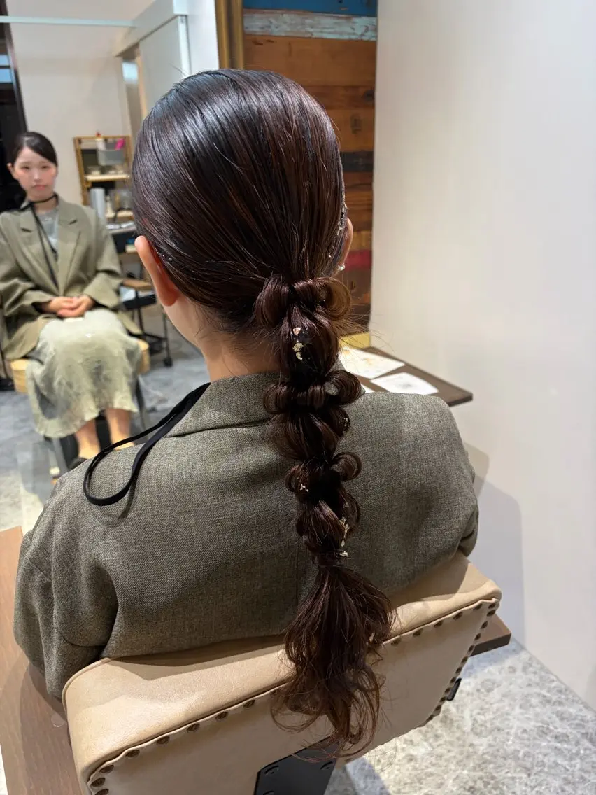 ロング ヘアアレンジ ヘアセット ヘアセット/縮毛矯正 Mayuのヘアスタイル