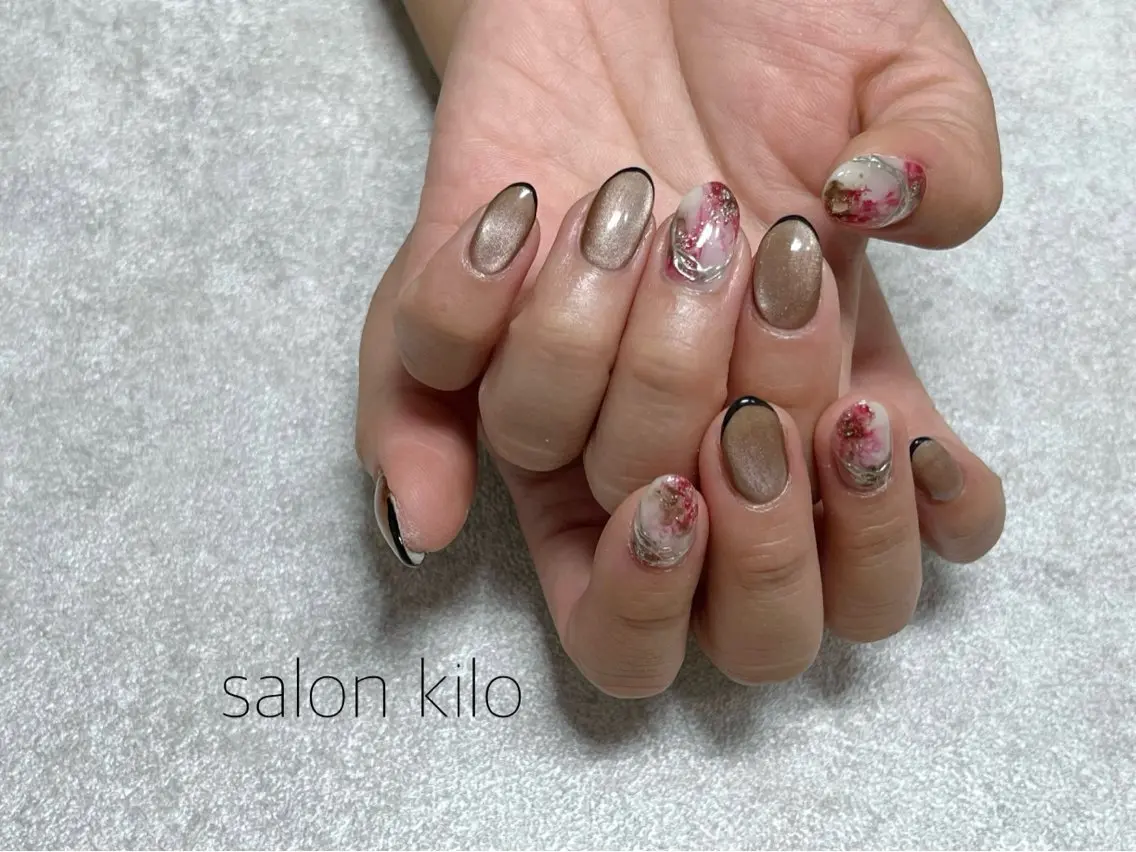 ネイル ハンドネイル salon kiloのネイルデザイン