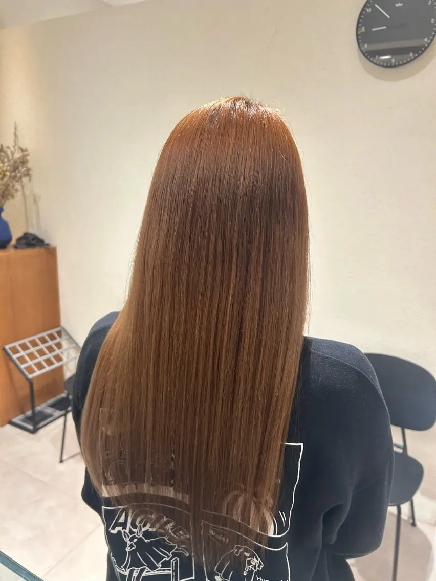 セミロング カラー ヘアカラー カラーモデル募集/ sakiのヘアスタイル