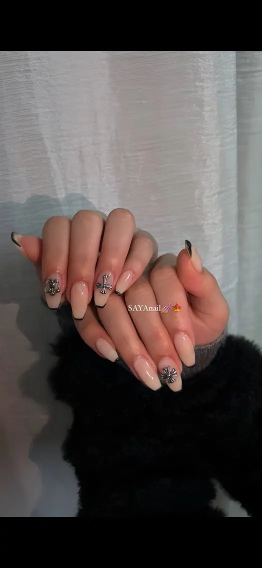 シンプルアート10本💅🏻( ¨̮ )💞長さ出し無❌の写真