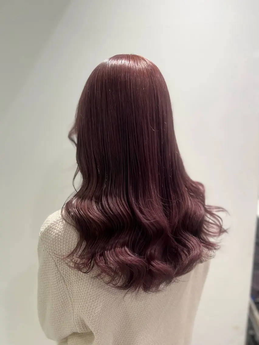 カラー ブリーチ ブリーチなしカラー 髪質改善 🍒艶髪/ヘッドスパ 🍒FUTA🍒のヘアスタイル