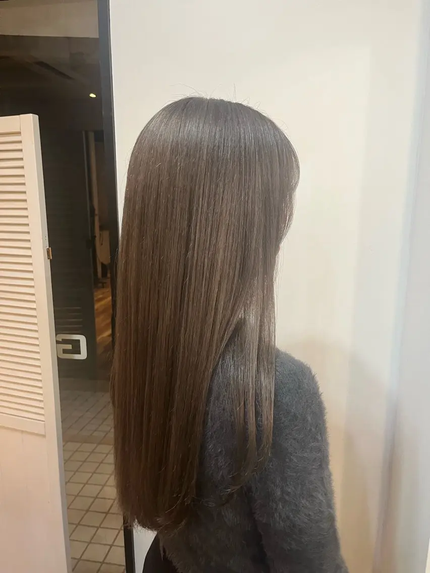 カラー ヘアカラー 大森 亜美のヘアスタイル