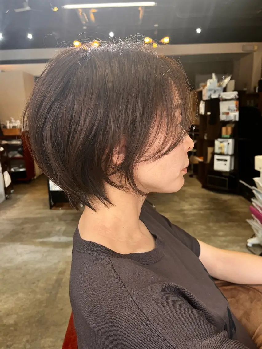 ショート 髪質改善/ヘッドスパ /奈良市/小松豊のヘアスタイル