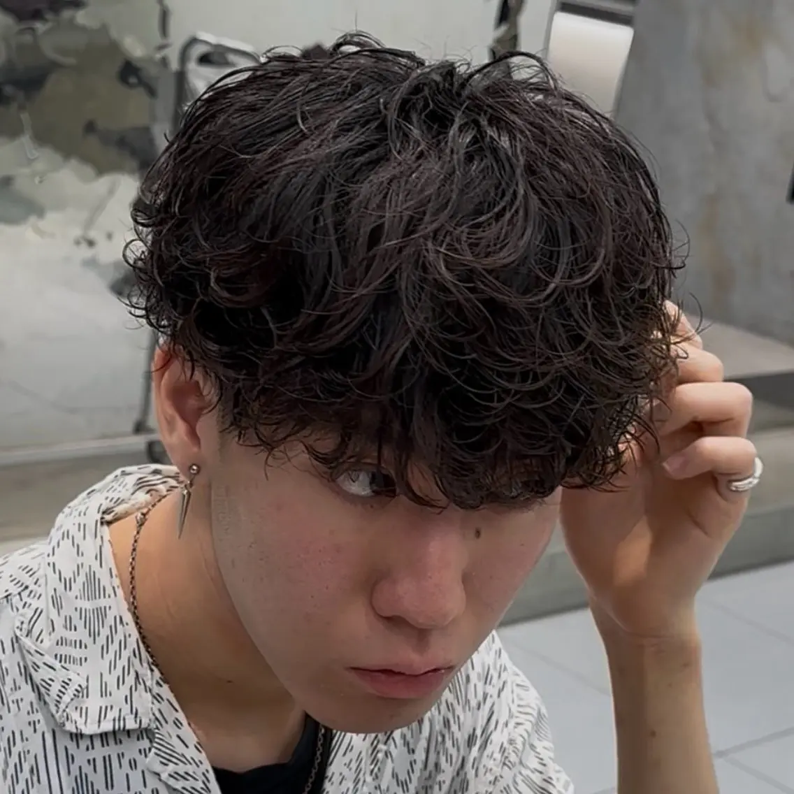 パーマ カット パーマ トリートメント fifth_Oita 安藤海哉のヘアスタイル