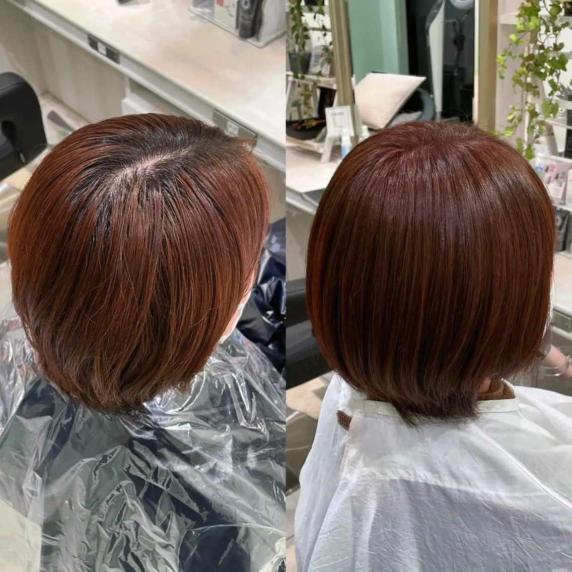ショート カラー カット ヘアカラー トリートメント ヘアセット パク・ボミン小野リエ 韓国ハーフ🦊のその他イメージ