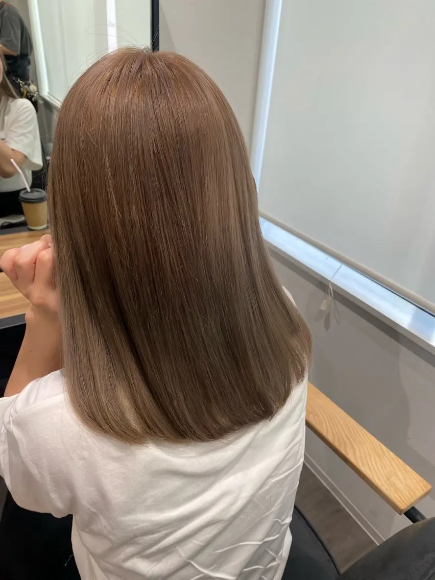 ミディアム ヘアカラー cocotte🌿 amaneのヘアスタイル