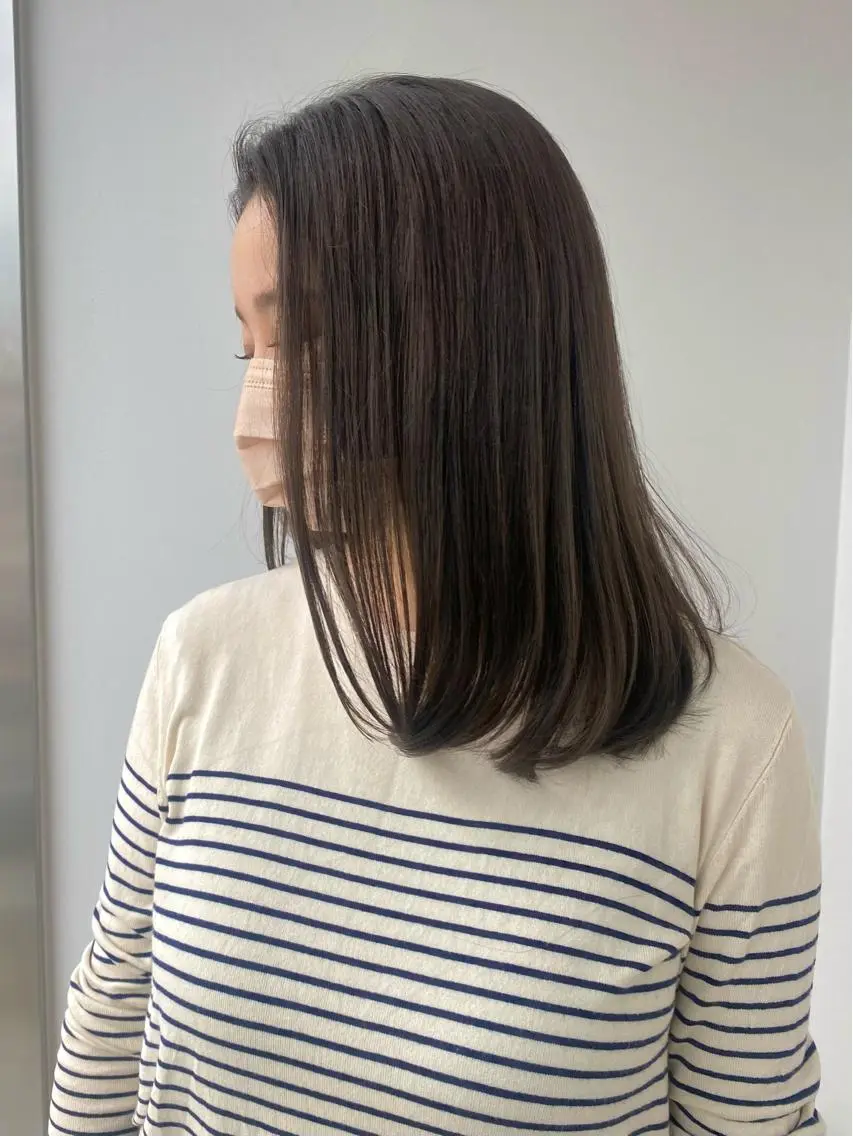 うねりを改善✨カット+酸性縮毛矯正の写真