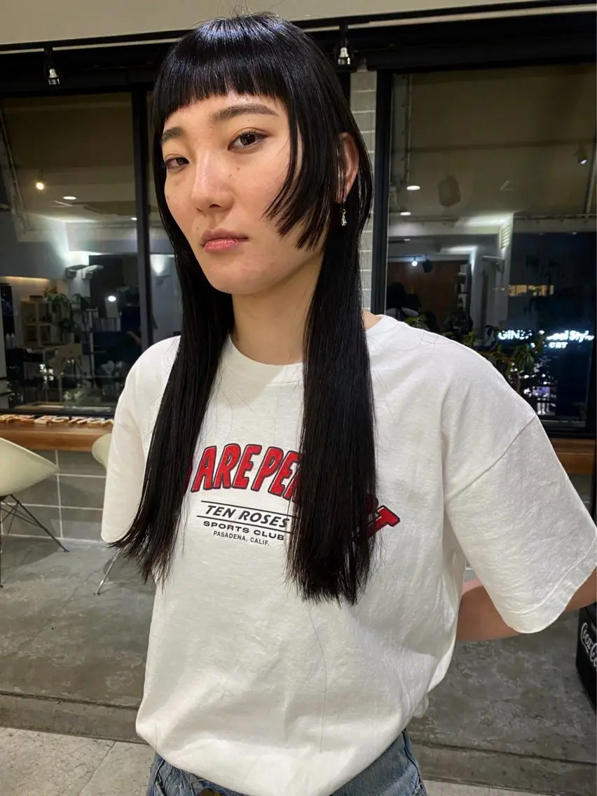 ロング イシマル ナオヤのヘアスタイル
