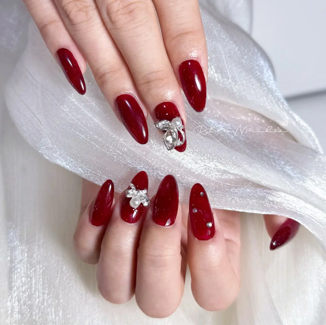 ネイル RIN NAILS ᥫ᭡Migusaのネイルデザイン