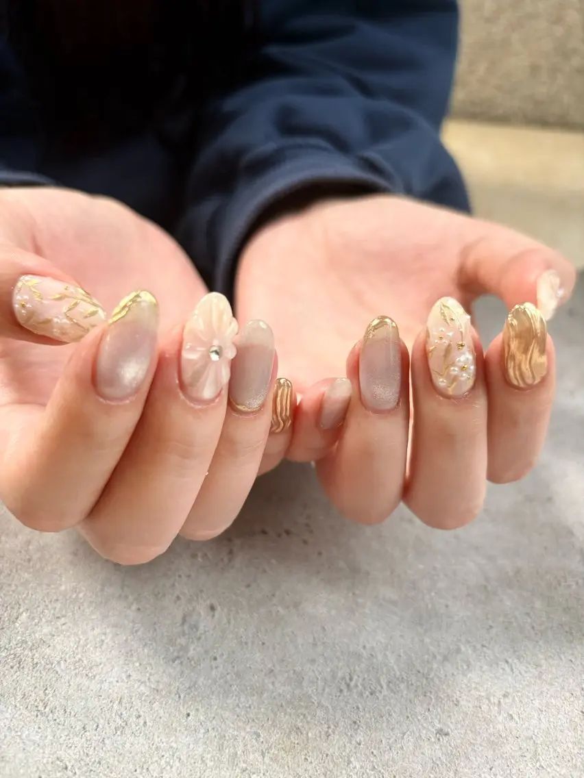 ネイル ハンドネイル mieux YUKOのネイルデザイン