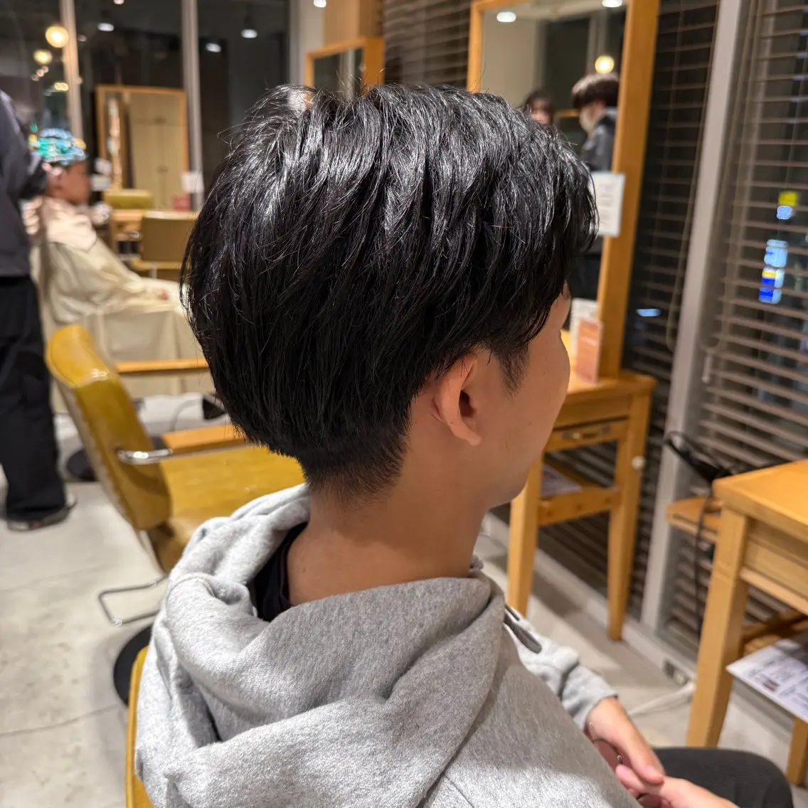 メンズ カット ヘアカラー 柳樂 響のヘアスタイル
