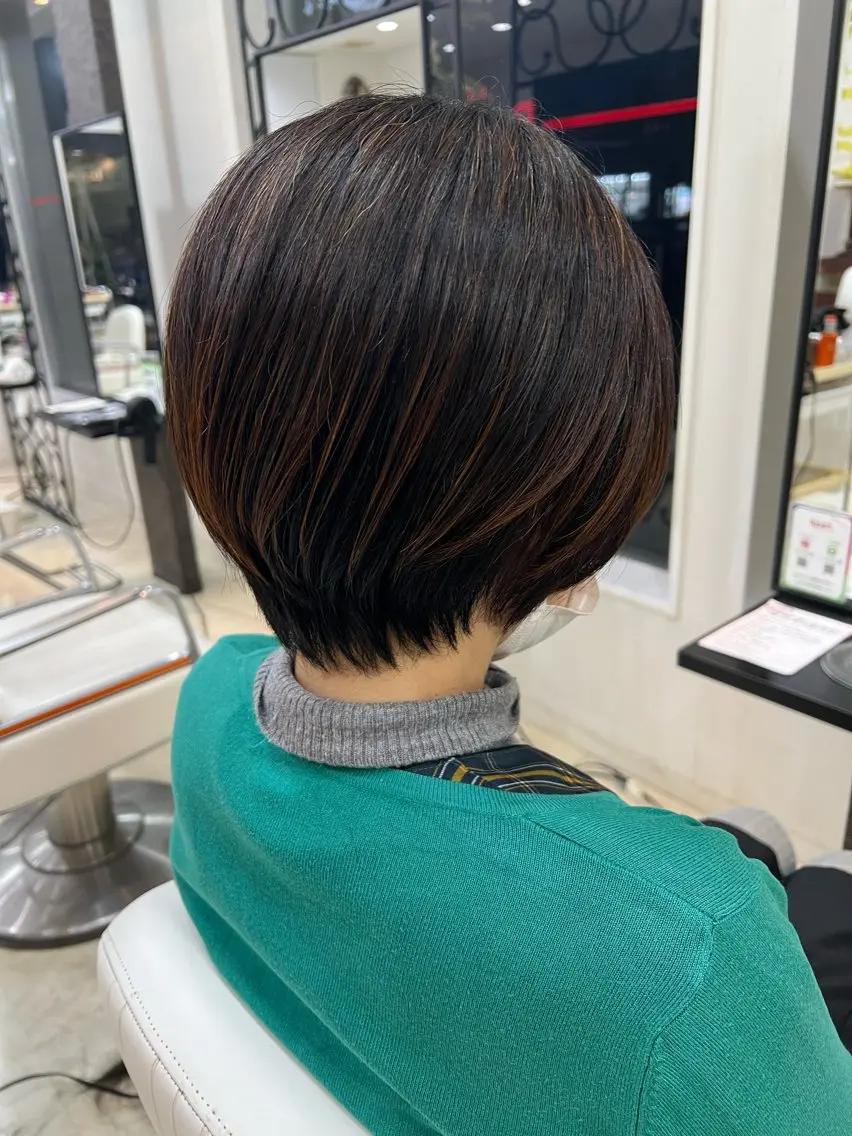 ショート Rapt.HAIR 中村 知里のヘアスタイル